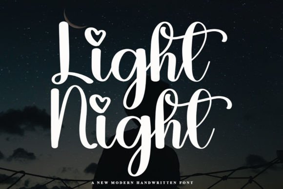 Light Night Font - Featured Image