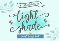 Light Shade Font - Featured Image