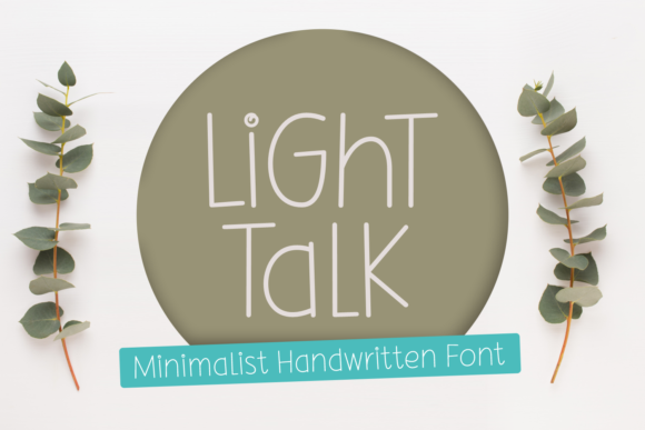 Light Talk Font - Featured Image