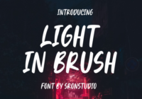 Light in Brush Font - Featured Image