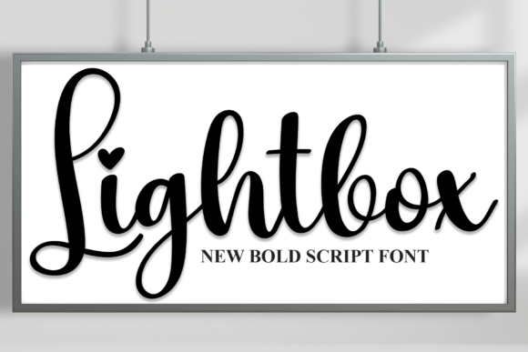 Lightbox Font - Featured Image
