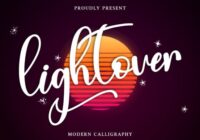 Lightover Font - Featured Image