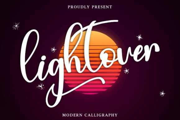 Lightover Font - Featured Image