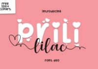Lilac Prili Font - Featured Image