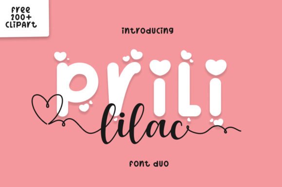 Lilac Prili Font - Featured Image