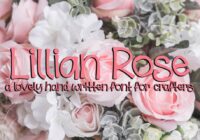 Lillian Rose Font - Featured Image