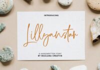 Lillyanstar Font - Featured Image