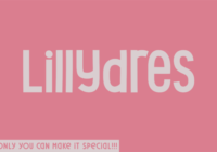 Lillydres Font - Featured Image