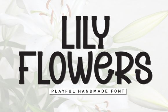 Lily Flowers Font - Featured Image