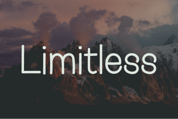 Limitless Font - Featured Image