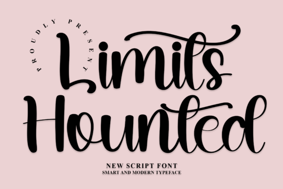 Limits Hounted Font - Featured Image