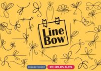 Line Bow Font - Featured Image
