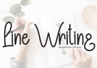 Line Writing Font - Featured Image