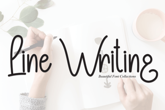Line Writing Font - Featured Image