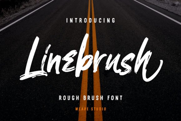 Linebrush Font - Featured Image