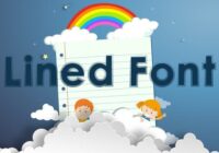 Lined Font - Featured Image