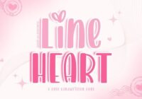 Lineheart Font - Featured Image