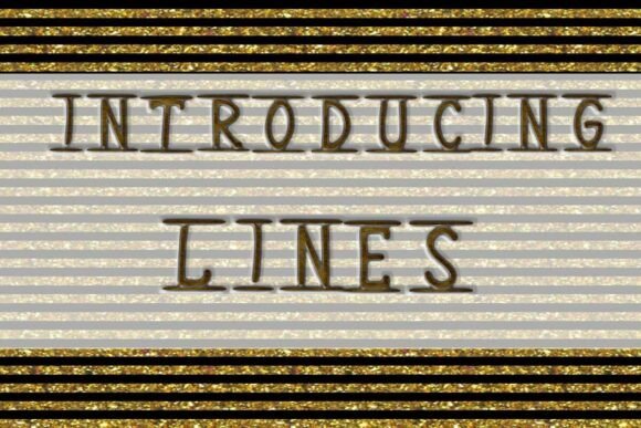 Lines Font - Featured Image