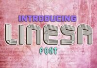 Linesa Font - Featured Image