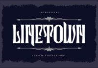 Linetown Font - Featured Image