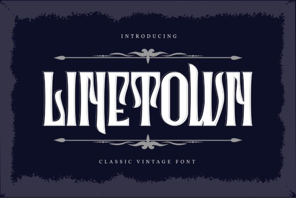 Linetown Font - Featured Image