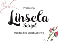 Linsela Script Font - Featured Image
