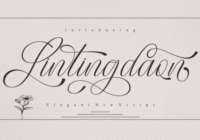 Lintingdaon Script Font - Featured Image