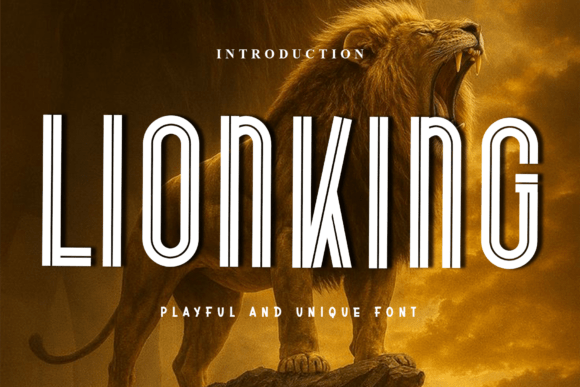 Lionking Font - Featured Image