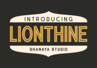 Lionthine Font - Featured Image