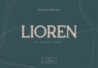 Lioren Font - Featured Image