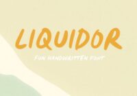 Liquidor Font - Featured Image