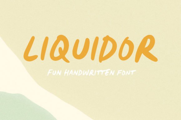 Liquidor Font - Featured Image