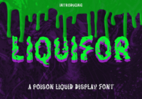 Liquifor Font - Featured Image