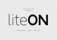 Liteon Font - Featured Image