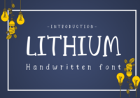 Lithium Font - Featured Image