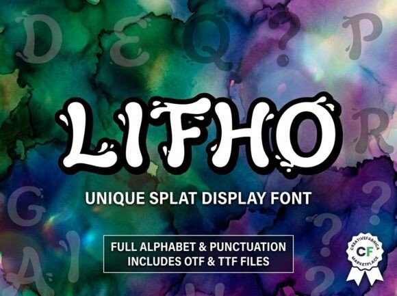 Litho Font - Featured Image