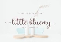 Little Bluemy Font - Featured Image