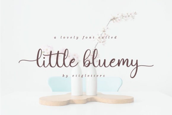 Little Bluemy Font - Featured Image