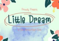 Little Dreams Font - Featured Image