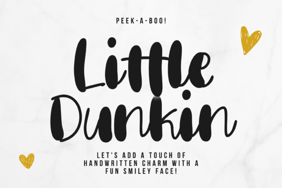 Little Dunkin Font - Featured Image