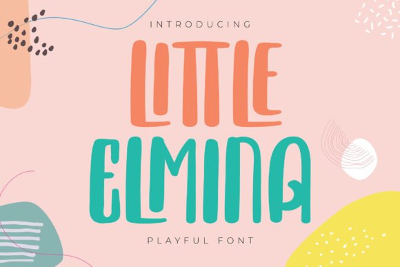 Little Elmina Font - Featured Image