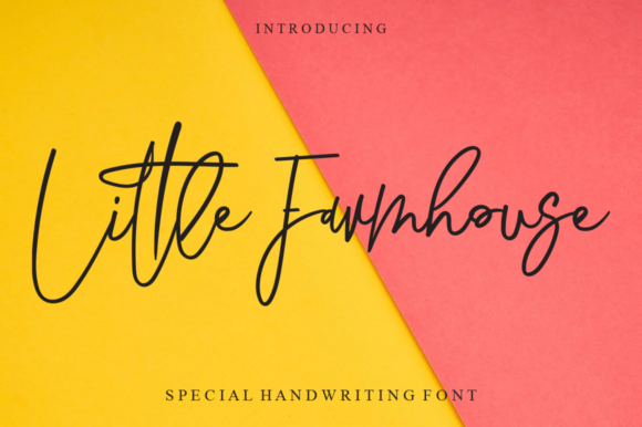 Little Farmhouse Font - Featured Image