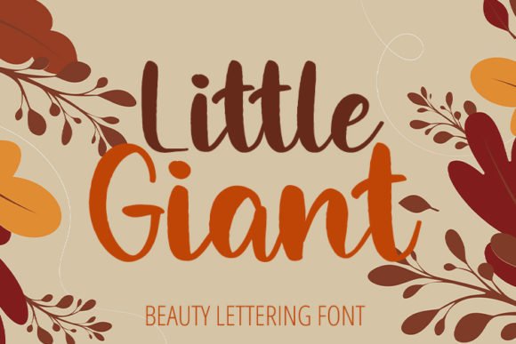 Little Giant Font - Featured Image