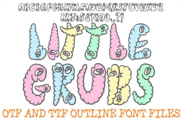 Little Grubs Font - Featured Image