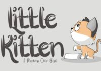 Little Kitten Font - Featured Image