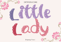 Little Lady Style Font - Featured Image