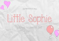 Little Sophie Font - Featured Image