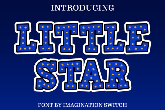 Little Star Font - Featured Image