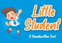 Little Student Font - Featured Image