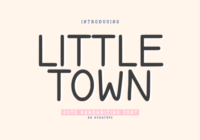 Little Town Font - Featured Image